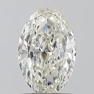 Oval Cut 1 Carat Certified AGI Natural Mined Diamond Loose I color VVS2 clarity - Picture 1 of 2