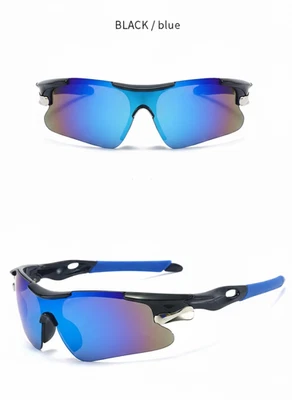 Открытый Велоспорт солнцезащитные очки мужчин MTB велосипед очки UV400 спортивные очки синий - Изображение 1 из 4