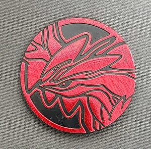 Pokémon TCG Red Yveltal Flip Coin - Picture 1 of 1