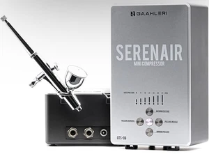 Dual Action Airbrush Kit with Mini Compressor & Air Control GTS-06 - Bild 1 von 6