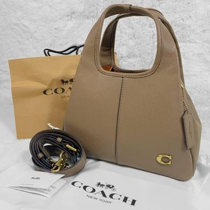 COACH CM545 LANA23 Crossbody 2way Schultertasche Leder Dark Stone Braun Outlet - Bild 1 von 19