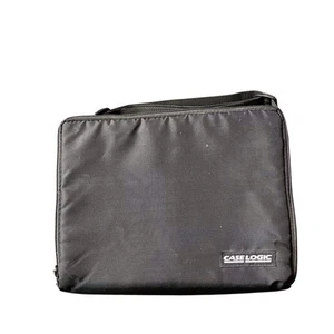 Vintage 1990s Case Logic 30 CD Compact Disc Jewel Carrying Case Storage w/Strap - Picture 1 of 15
