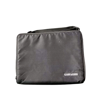 Vintage 1990s Case Logic 30 CD Compact Disc Jewel Carrying Case Storage w/Strap - Image 1 of 4