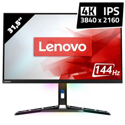 Lenovo Legion Y32p-30 Gaming Monitor 31,5 Zoll 3840x2160 4K UHD IPS Schwarz - Bild 1 von 4