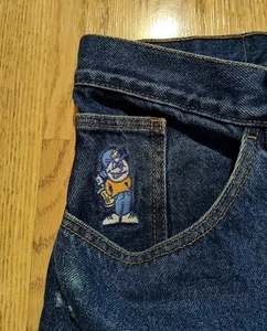 Vintage Polar Skate CO 93 Denim Jeans Herren 34/32 blau Baggy 2000s Y2K - Bild 1 von 11