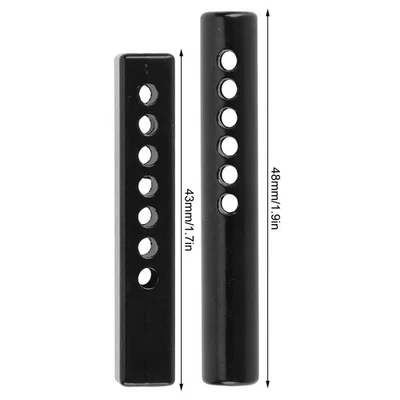 4Pcs 1/10 RC Square And Round Metal Bumper Mount Post For /Hsp/| - Image 1 of 4