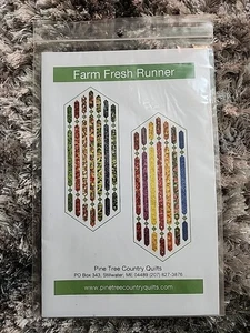 Pine Tree Country Quilts - Farm Fresh Runner - PT1900 Quilting Pattern NEW - Picture 1 of 2