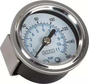 VIAIR Air Pressure Gauge Single Needle 160psi 2" White Face 90087 - Bild 1 von 13