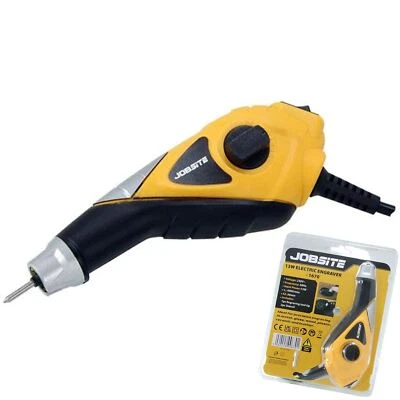 Jobsite 13w Electric Mini Engraver Etching Engraving Wood Metal Glass Plastic