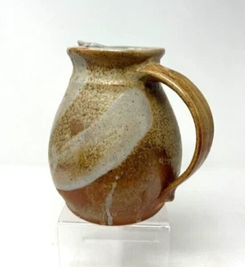 Traditional Hand-Thrown Brown Swirl Pitcher-Earthen ware - Picture 1 of 5