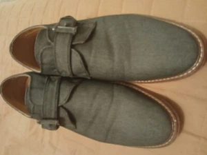 J75 Mens Oxford Casual Shoes-Round Toe-Blue Size 12 Mens - Picture 1 of 4