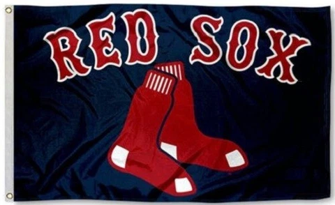 Boston Red Sox ~ MLB Baseball ~ Large 3'x5' Flag Banner ~ FREE SHIPPING Cover