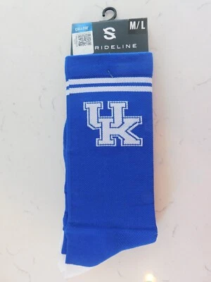 University of Kentucky/ Wildcats/ UK Men's/Boy's Strideline Blue-White Socks-M/L - Image 1 of 4