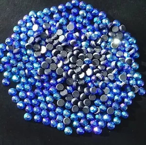 SAPPHIRE AB-TSS Bulk Wholesale Hotfix Ironon Rhinestone Flatback Premium Quality - Picture 1 of 7