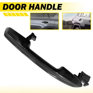 1x Black Exterior Outside Door Handle Rear Right Side For Toyota Rav4 2017-2023 - Picture 1 of 8