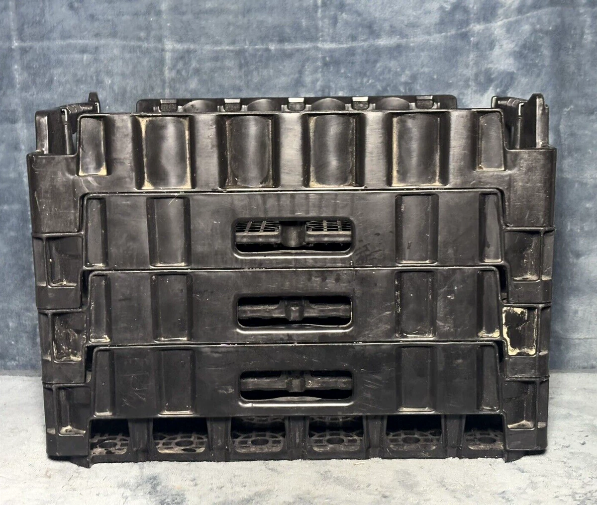 Stackable Plastic Crates In Collectible Coca-Cola Carriers