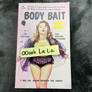 Vintage Pulp Sleaze Paperback GGA Body Bait Lee Shepard 1962 First RARE HTF - Bild 1 von 8