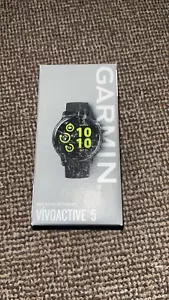 Garmin Vivoactive 5 Smart Watch - Black Slate New - Sealed - Picture 1 of 3