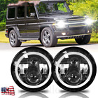 7 Inch Led Headlights For 2002 2003 2004 2005 2006 Mercedes Benz G500 G55 Amg