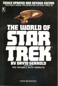 The World of Star Trek by David Gerrold Trade Paperback 1984 NEW UNREAD - Picture 1 of 1