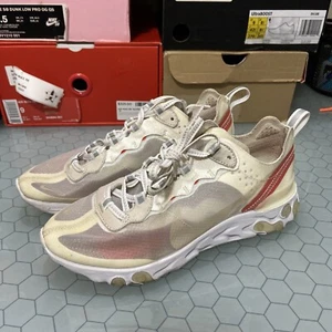 Size 5 - Nike React Element 87 Light Bone 2018 - Picture 1 of 5