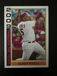 2025 Topps Heritage Through The Years #TTY-19 Albert Pujols - Picture 1 of 2