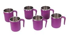 GMC Dayalbagh  Purple Coffee/Tea Mugs Pack of 6