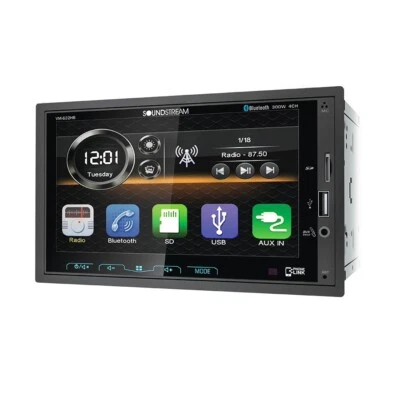 SOUNDSTREAM VM-622HB 2DIN 6.2" TOUCH LCD, BLUETOOTH STEREO, ANDROID PHONELINK - Image 1 of 2