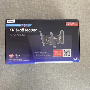 AVF TV Wall Mount for Flat Panel TVs 12-32” Swivel, Tilt, Pan Multi Position NIB - Picture 1 of 6