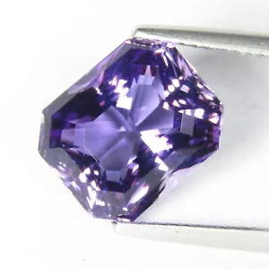 6.75Cts Decorative Natural Purple Amethyst Radiant Cut Collection Loose Gemstone - Picture 1 of 5