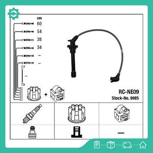 Ignition Cable Kit For Nissan Ngk 9985