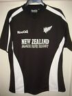 NEW ZEALAND ALL BLACKS KOOGA SUPPORTERS RUGBY UNION SHIRT - LARGE ADULT -T46