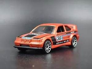 1992-1998 3 Serie M3 BMW E36 Coupé Gara 1:64 Diorama Scala Modellino Auto - Foto 1 di 10