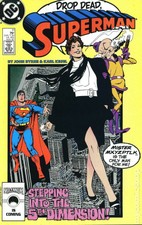 Superman #11 FN/VF 7.0 1987 Stock Image