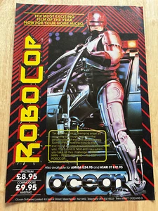 Juego RoboCop Sinclair Spectrum Vintage Publicidad Original - Imagen 1 de 1