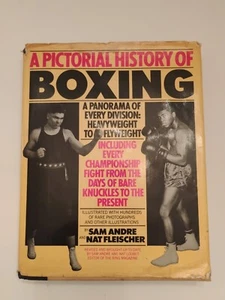 USED Hardcover  A Pictorial History of BOXING by Andre & Fleischer 1981 HC/DJ - Picture 1 of 6