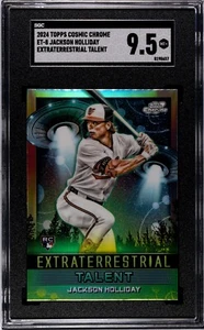 2024 Topps Cosmic Chrome - Talento extraterrestre #ET-8 Jackson Holliday (RC) - Foto 1 di 2