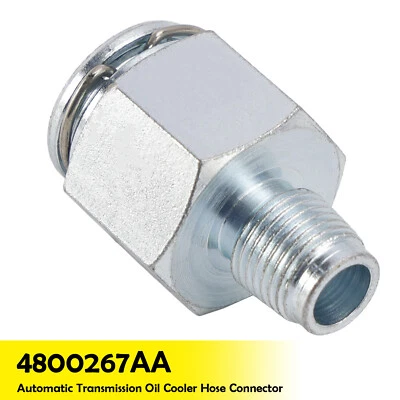 Automatic Transmission Oil Cooler Hose Connector 4800267AA for Dodge Caravan #1 Foto 1 de 4