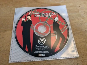 Confidential Mission Sega Dreamcast DC PAL CD Only - Bild 1 von 2