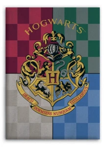 Harry Potter Polyester Fleece Blanket 100cm (39") X 150cm (59") - Picture 1 of 1