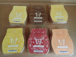 Lot de 6 authentiques barres parfumées fondantes à la cire 3,2 fl oz ~ neuves certaines retirées - Photo 1/6