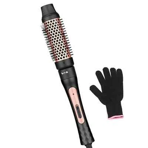 Hot Brush, Heated Curling Brush with Removable Brush Head, Hot Round Brush - Picture 1 of 6