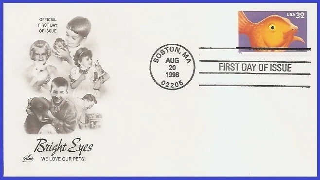 USA5 #3231 U/A ARTCRAFT FDC   Bright Eyes Fish - Image 1 of 1