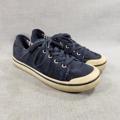 Keen Elsa Blue Canvas Sneakers Shoes Womens Size 8 Lace Up Comfort - Image 1 of 4