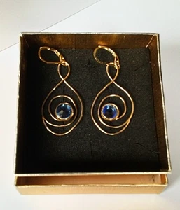 Echo Earrings, 24k Gold Plated - Picture 1 of 1