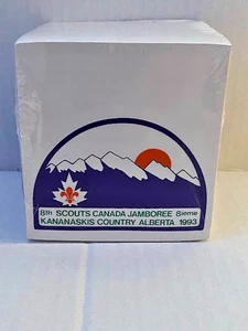 Vintage New 8th Scouts Canada Jamboree Kananaskis Country alberta 1993 8ieme Not - Bild 1 von 3