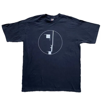 Camiseta Bauhaus Vintage Negra XL Etiqueta Gigante Años 90 Banda de Rock Gótico Gira Logo Foto 1 de 4