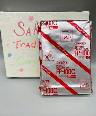 Fujifilm Instant Color Film FP-100C Expired 2011 Refrigerate Rare Items No Box - Image 1 of 4