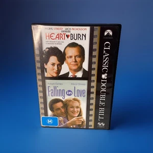 Heart Burn (1986) & Falling in Love (1984) DVD R4 Classic Double Bill- Free Post - Bild 1 von 5