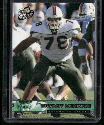 2002 Press Pass #34 Bryant McKinnie - Image 1 of 2
